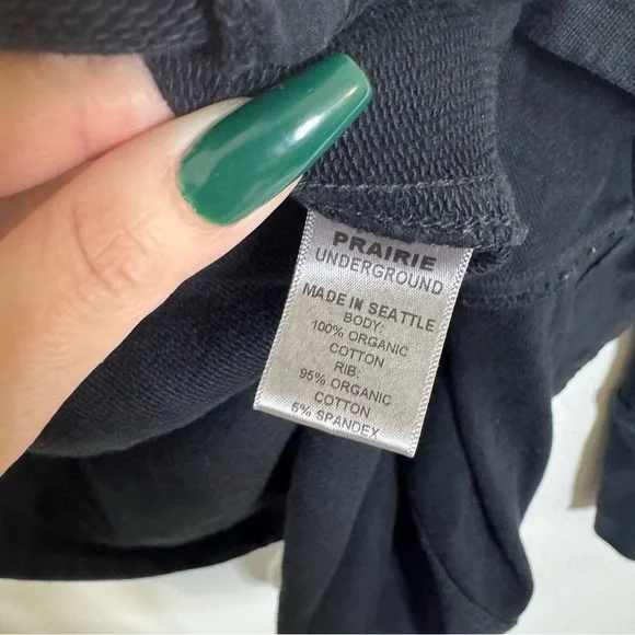 Prairie Underground long cloak full zip Hoodie Jacket - Picture 7 of 8